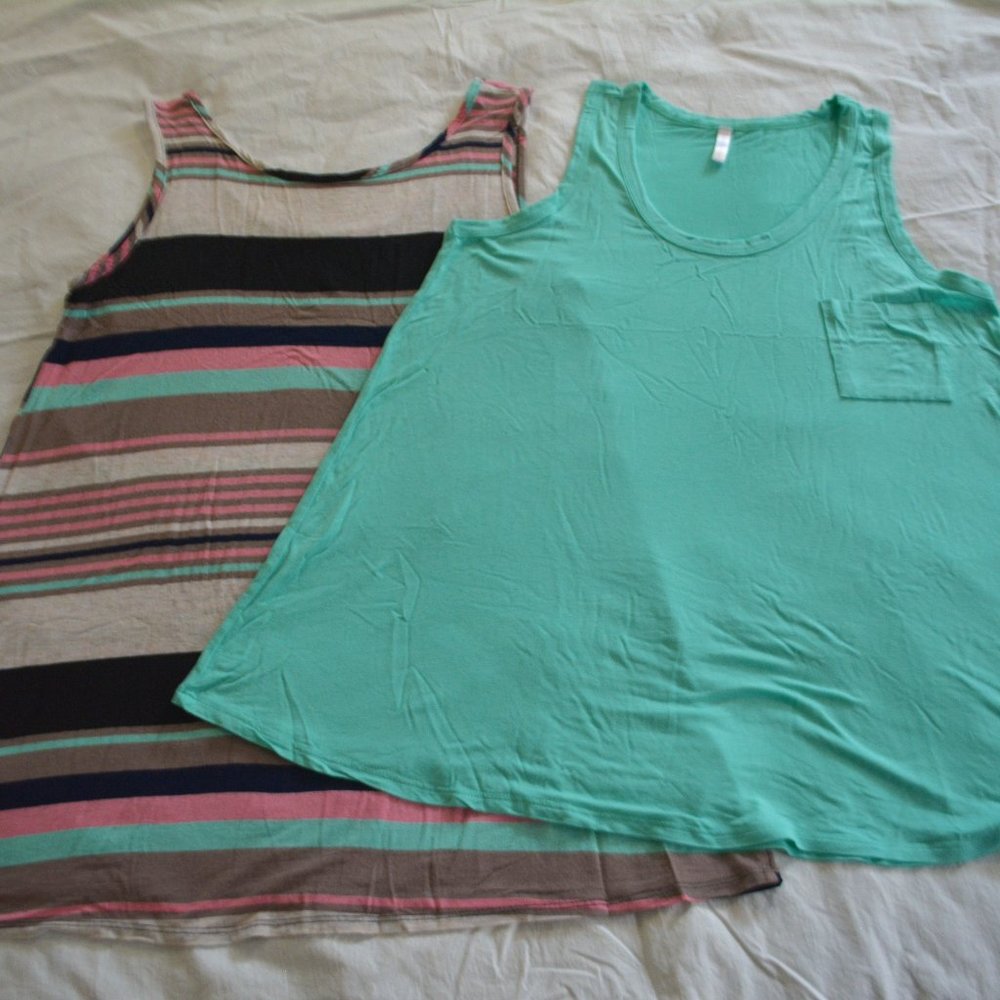 Small Pinkblush Maternity Tank Tops